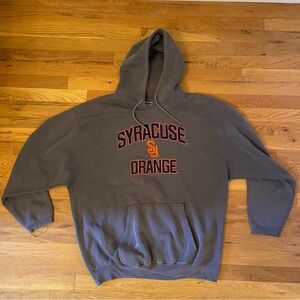 Gray Syracuse Orange Hoodie